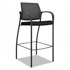 Hon - Swivel & Adjustable Stools Type: Mesh Stool Base Type: Steel - USA Tool & Supply