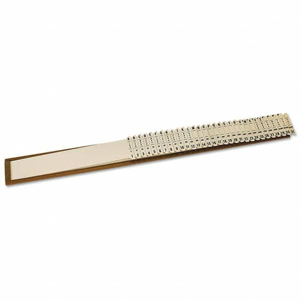 Pendaflex - Tabs, Indexes & Dividers Indexes & Divider Type: Customizable Size: 2-1/2 - USA Tool & Supply