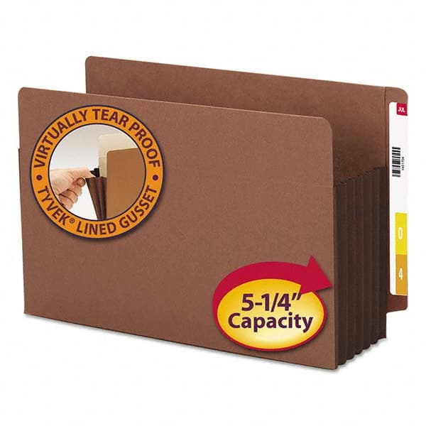 SMEAD - File Folders, Expansion Folders & Hanging Files Folder/File Type: Expanding Wallet Color: Brown - USA Tool & Supply