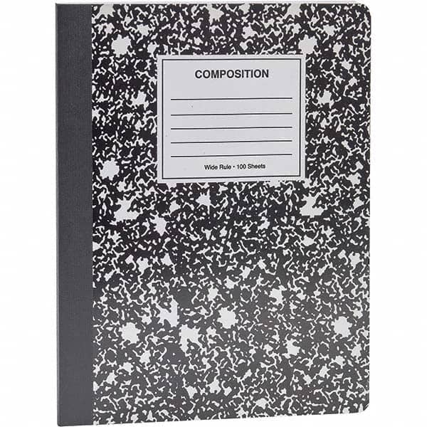 UNIVERSAL - Note Pads, Writing Pads & Notebooks Writing Pads & Notebook Type: Composition Book Size: 9-3/4 x 7-1/2 - USA Tool & Supply