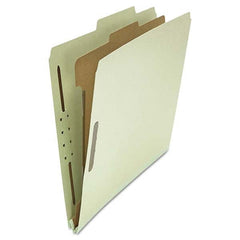 UNIVERSAL - File Folders, Expansion Folders & Hanging Files Folder/File Type: Classification Folders with Tob Tab Fastener Color: Gray; Green - USA Tool & Supply