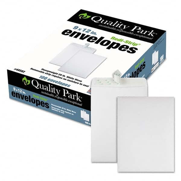 Quality Park - Mailers, Sheets & Envelopes Type: Catalog Envelope Style: Peel-Off Self-Seal - USA Tool & Supply
