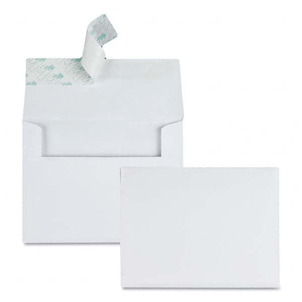 Quality Park - Mailers, Sheets & Envelopes Type: Greeting Card Envelope Style: Peel-Off Self-Seal - USA Tool & Supply