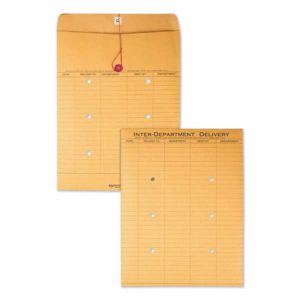 Quality Park - Mailers, Sheets & Envelopes Type: Inter-Department Envelope Style: String & Button - USA Tool & Supply