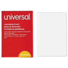 UNIVERSAL - Plastic Pouches Height (Inch): 6-1/2 Width (Inch): 4-3/8 - USA Tool & Supply