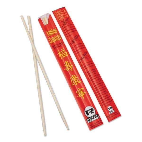 Royal Paper - Chopsticks, Bamboo, 9", 1000/Carton - USA Tool & Supply