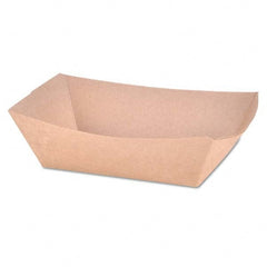 SCT - Paper Food Baskets, Brown Kraft, 1 lb Capacity, 1000/Carton - USA Tool & Supply