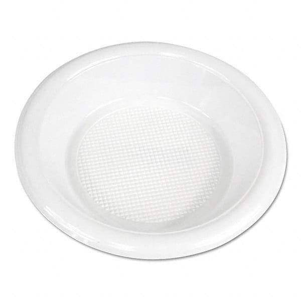 Boardwalk - Hi-Impact Plastic Dinnerware, Bowl, 10-12 oz, White, 1000/Carton - USA Tool & Supply