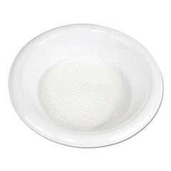 Boardwalk - Hi-Impact Plastic Dinnerware, Bowl, 10-12 oz, White, 1000/Carton - USA Tool & Supply