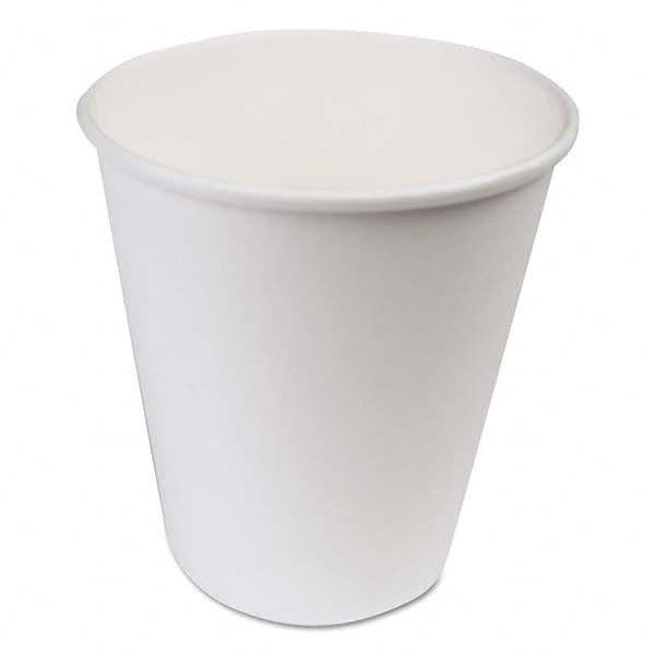 Boardwalk - Paper Hot Cups, 10 oz, White, 1000/Carton - USA Tool & Supply