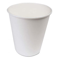 Boardwalk - Paper Hot Cups, 10 oz, White, 1000/Carton - USA Tool & Supply