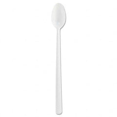 DART - Bonus Polypropylene Utensils, 8", Spoon, White, 1000/Carton - USA Tool & Supply