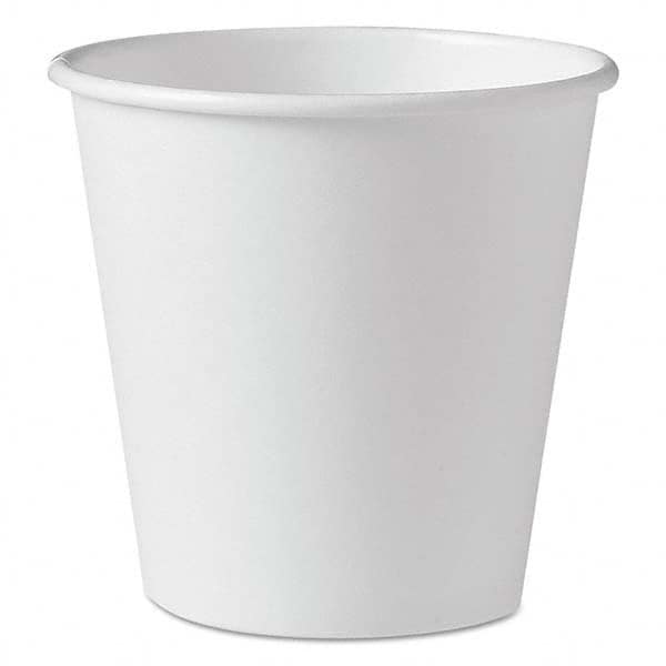 DART - Polycoated Hot Paper Cups, 10 oz, White, 1000/Carton - USA Tool & Supply