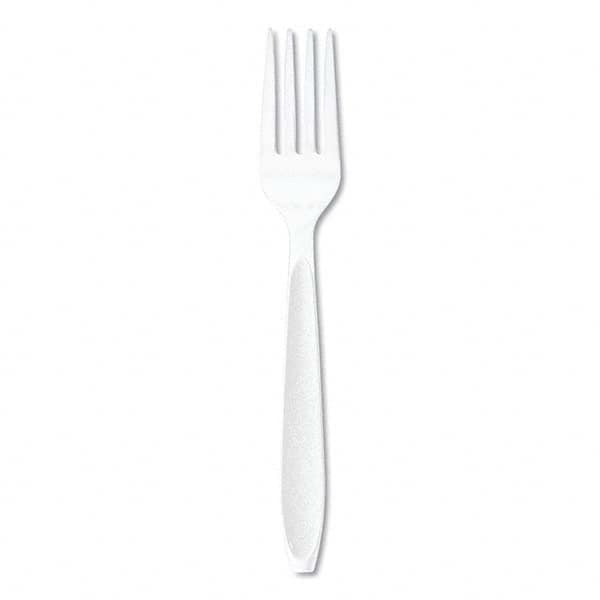 DART - Impress Heavyweight Full-Length Polystyrene Cutlery, Fork, White, 1000/Carton - USA Tool & Supply