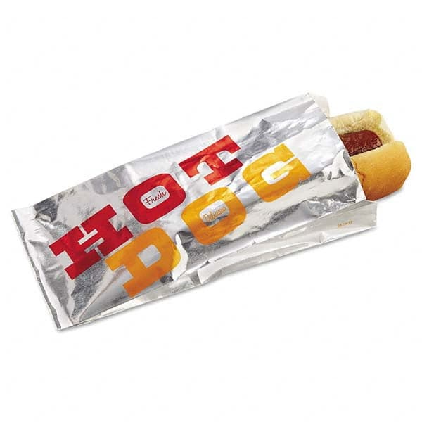 Bagcraft Papercon - Reclosable Food & Sandwich Bags Volume Capacity: 1 Hot Dog Width (Inch): 3-1/2 - USA Tool & Supply