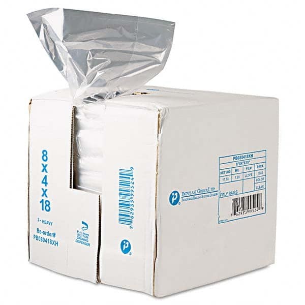 Inteplast Group - Reclosable Food & Sandwich Bags Volume Capacity: 8 Qt. Width (Inch): 8 - USA Tool & Supply