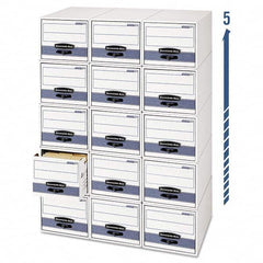 BANKERS BOX - Compartment Storage Boxes & Bins Type: File Boxes-Storage Number of Compartments: 1.000 - USA Tool & Supply