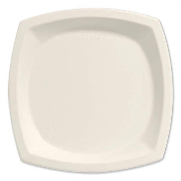 DART - Bare Eco-Forward Sugarcane Dinnerware, 10" Diam, Plate, Ivory, 125/Pack - USA Tool & Supply