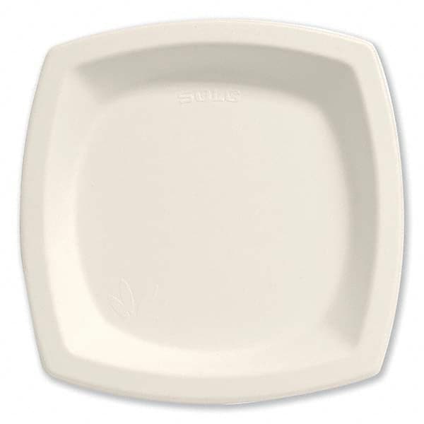 DART - Bare Eco-Forward Sugarcane Dinnerware, 6.7" Plate, 125/Pk - USA Tool & Supply