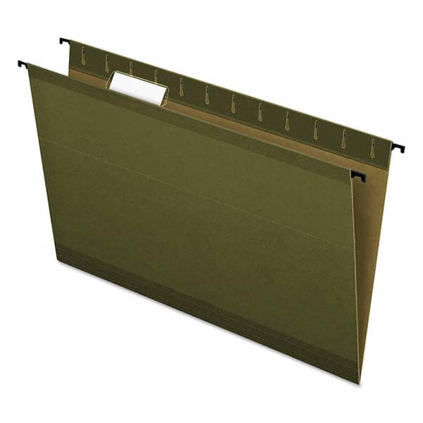 Pendaflex - File Folders, Expansion Folders & Hanging Files Folder/File Type: Hanging File Folder Color: Green - USA Tool & Supply