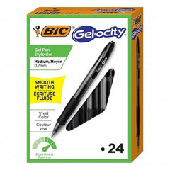 Bic - Pens & Pencils Type: Gel Roller Ball Pen Color: Black - USA Tool & Supply