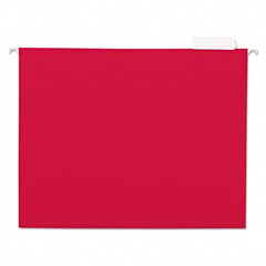 UNIVERSAL - File Folders, Expansion Folders & Hanging Files Folder/File Type: Hanging File Folder Color: Red - USA Tool & Supply