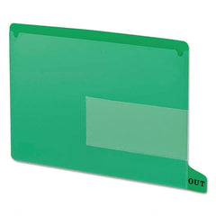 SMEAD - File Folders, Expansion Folders & Hanging Files Folder/File Type: File Guide w/Pockets Color: Green - USA Tool & Supply