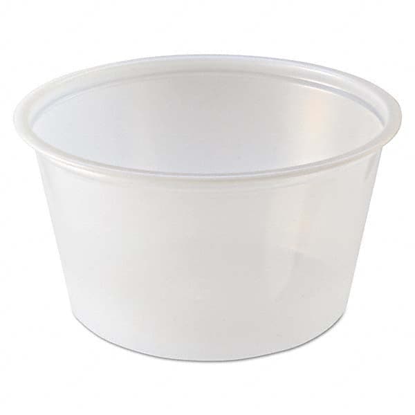 Fabri-Kal - Portion Cups, 2 oz, Clear, 2500/Carton - USA Tool & Supply