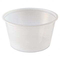 Fabri-Kal - Portion Cups, 2 oz, Clear, 2500/Carton - USA Tool & Supply