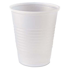 Fabri-Kal - RK Ribbed Cold Drink Cups, 5 oz, Clear, 2500/Carton - USA Tool & Supply