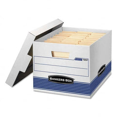 BANKERS BOX - Compartment Storage Boxes & Bins Type: File Boxes-Storage Number of Compartments: 1.000 - USA Tool & Supply