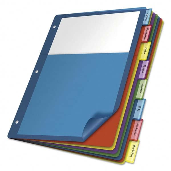 Cardinal - Tabs, Indexes & Dividers Indexes & Divider Type: Customizable Size: 11 x 8-1/2 - USA Tool & Supply