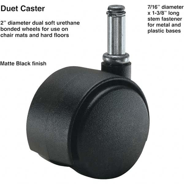 Master Caster - Cushions, Casters & Chair Accessories Type: Caster Set For Use With: Office and Home Furniture - USA Tool & Supply