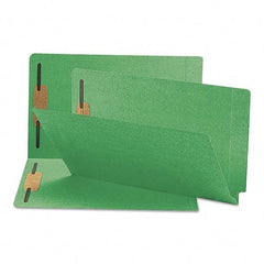 SMEAD - File Folders, Expansion Folders & Hanging Files Folder/File Type: File Folders with End Tab Color: Green - USA Tool & Supply