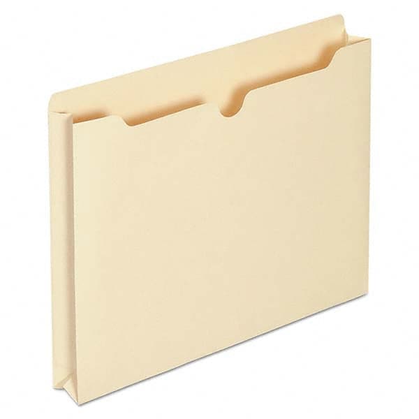 UNIVERSAL - File Folders, Expansion Folders & Hanging Files Folder/File Type: File Sleeves & Jackets-File Jacket-Top Tab Color: Manila - USA Tool & Supply