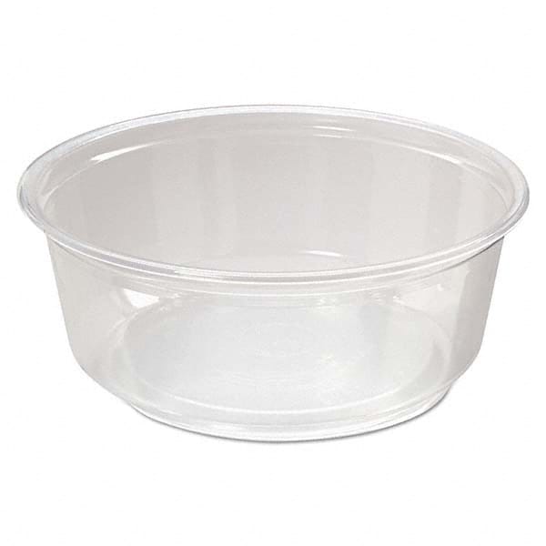 Fabri-Kal - Microwavable Deli Containers, 8 oz, Clear, 500/Carton - USA Tool & Supply