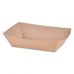 SCT - Paper Food Baskets, Brown Kraft, 2 lb Capacity, 1000/Carton - USA Tool & Supply