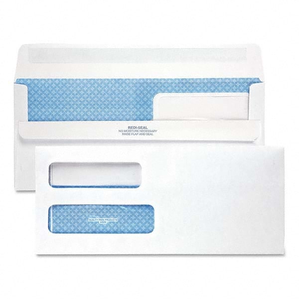 Quality Park - Mailers, Sheets & Envelopes Type: Business Envelope Style: Peel-Off Self-Seal - USA Tool & Supply