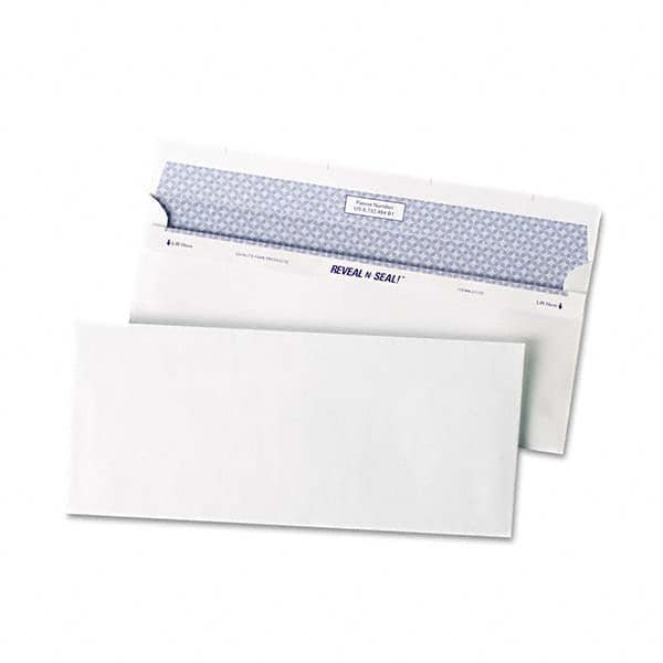 Quality Park - Mailers, Sheets & Envelopes Type: Business Envelope Style: Self Adhesive - USA Tool & Supply