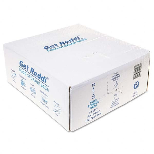 Inteplast Group - Reclosable Food & Sandwich Bags Volume Capacity: 22 Qt. Width (Inch): 10 - USA Tool & Supply