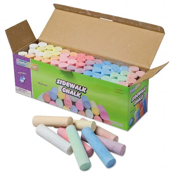 Creativity Street - Chalk Display/Marking Boards Accessory Type: Chalk For Use With: Sidewalks - USA Tool & Supply