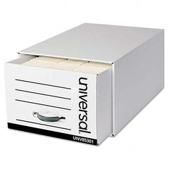 UNIVERSAL - Compartment Storage Boxes & Bins Type: File Boxes-Storage Number of Compartments: 1.000 - USA Tool & Supply