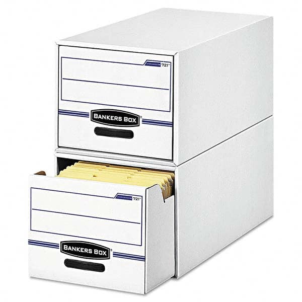 BANKERS BOX - Compartment Storage Boxes & Bins Type: File Boxes-Storage Number of Compartments: 2.000 - USA Tool & Supply