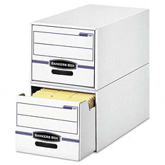 BANKERS BOX - Compartment Storage Boxes & Bins Type: File Boxes-Storage Number of Compartments: 2.000 - USA Tool & Supply