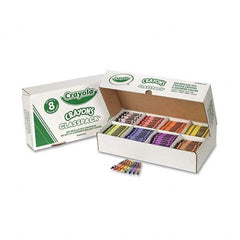 Crayola - Markers & Paintsticks Type: All Purpose Wax Crayon Color: Black; Blue; Brown; Green; Orange; Red; Violet; Yellow - USA Tool & Supply