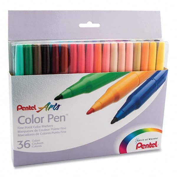 Pentel - Pens & Pencils Type: Color Pen Set Color: Assorted - USA Tool & Supply