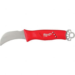 Milwaukee Tool - Fixed Blade Knives Trade Type: Lineman's Insulated Skinning Knife Blade Length (Inch): 3-1/4 - USA Tool & Supply