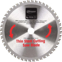 Fein - Wet & Dry-Cut Saw Blades Blade Diameter (Inch): 7-1/4 Blade Material: Carbide-Tipped - USA Tool & Supply