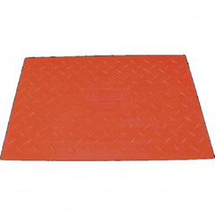 Checkers - On Floor Cable Covers Cover Material: Polyurethane Number of Channels: 1 - USA Tool & Supply