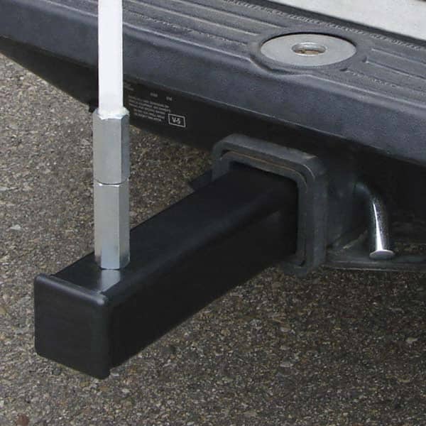 Checkers - Flag Pole Accessories Type: Hitch Mount Assembly Material: Steel; Plastic - USA Tool & Supply